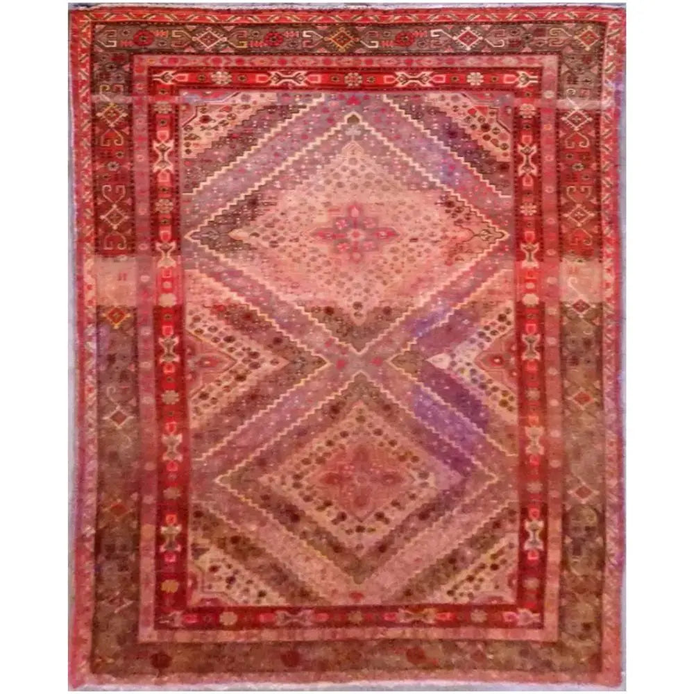 One Of The Kind Persian Shiraz Rug 12'11" x 6'5" zandirugs